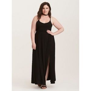 Torrid Jersey Braided Maxi Dress
